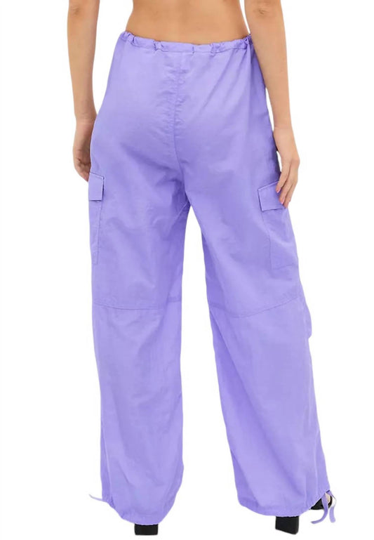 Bailey Rose - Women's Cargo Parachute Pants