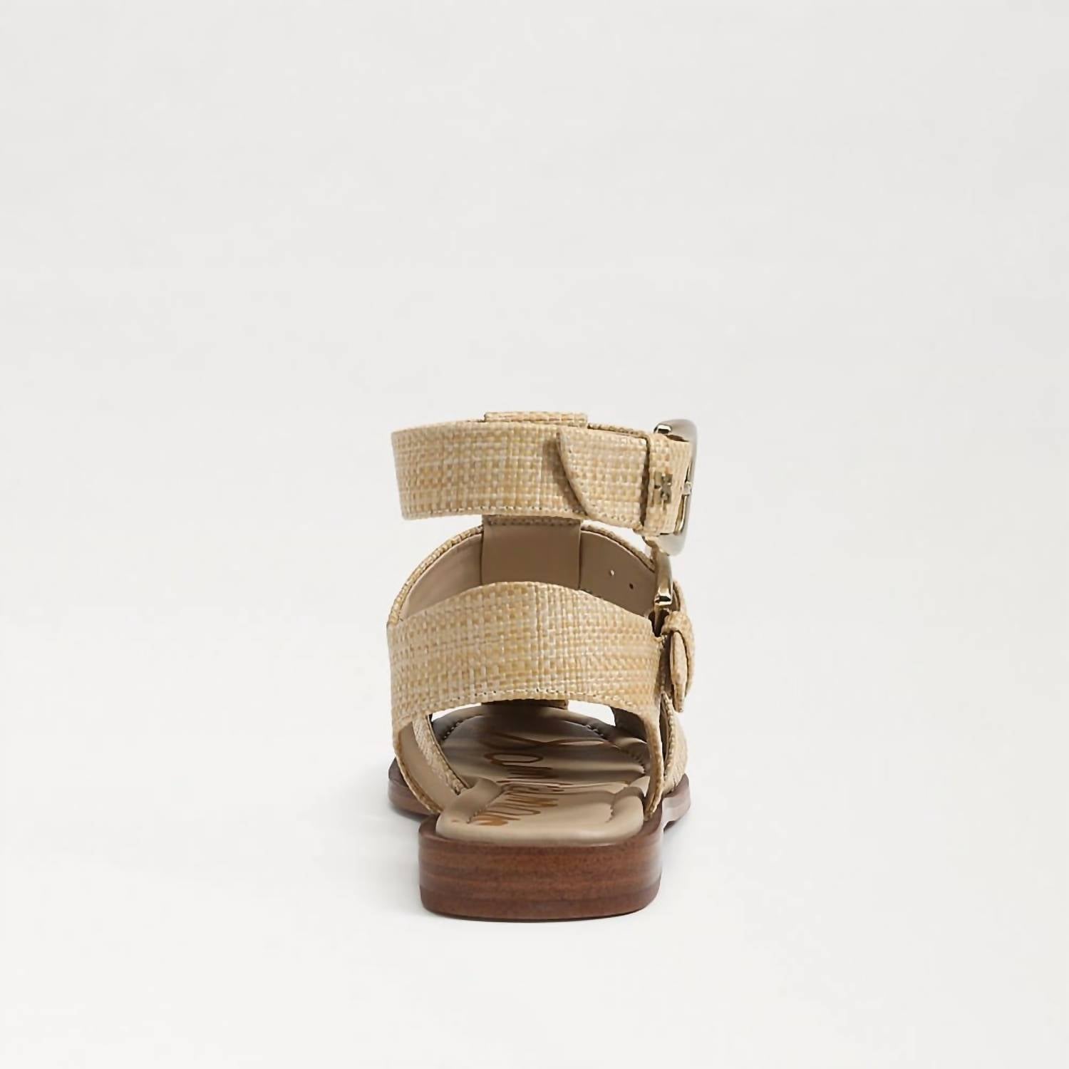 Sam Edelman Women's Dawn Sandal in bleached beechwood weave - women's sandal - view 4