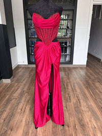 Alyce Paris - Women's Strapless Mermaid Prom Dress