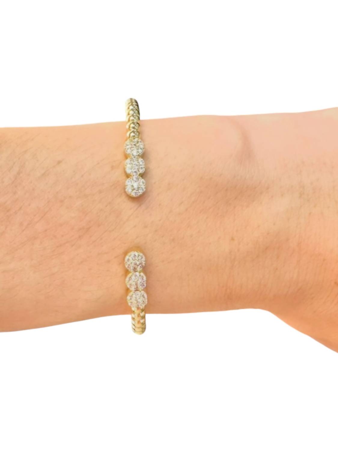 Af Designs - Women's Adjustable Beaded Cuff Bracelet