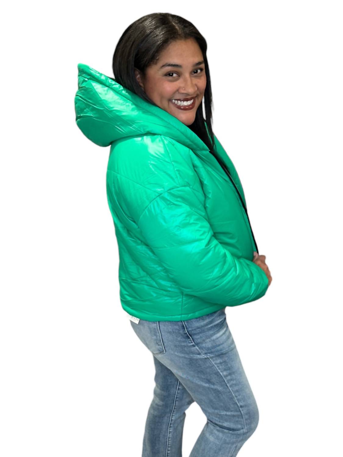 Saltwater Luxe - Marsily Puffer Cropped Jacket