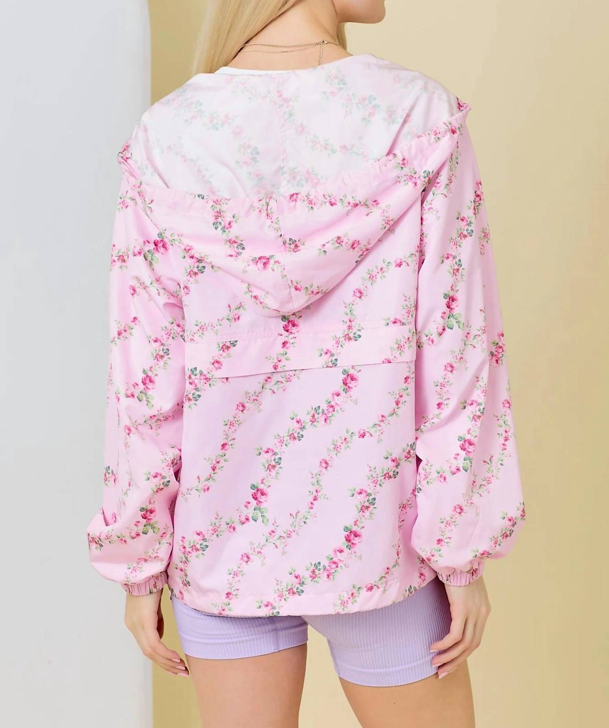 Main Strip - Fancy Floral Windbreaker