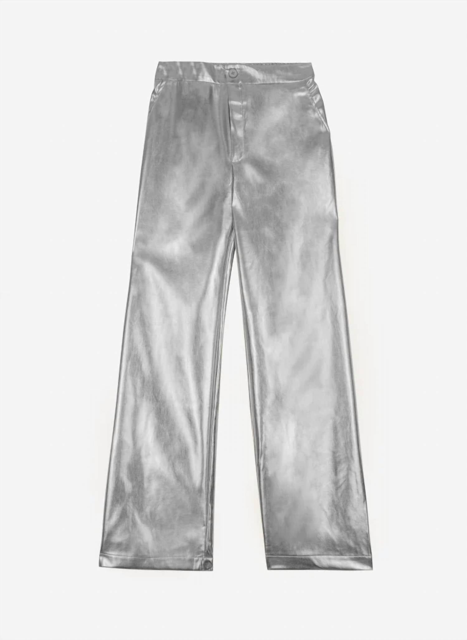 An'Ge - A Pitty Faux Leather Pants
