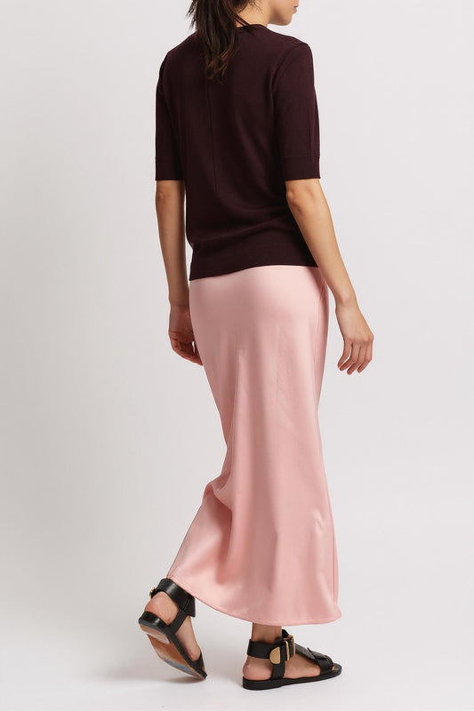 Saint Art - Talia Charmeuse Maxi Skirt
