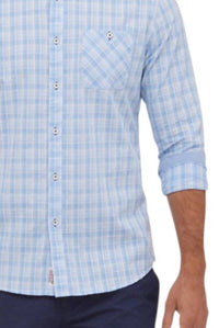 Flags & Anthem - Mathis Long Sleeve Textured Slub Shirt
