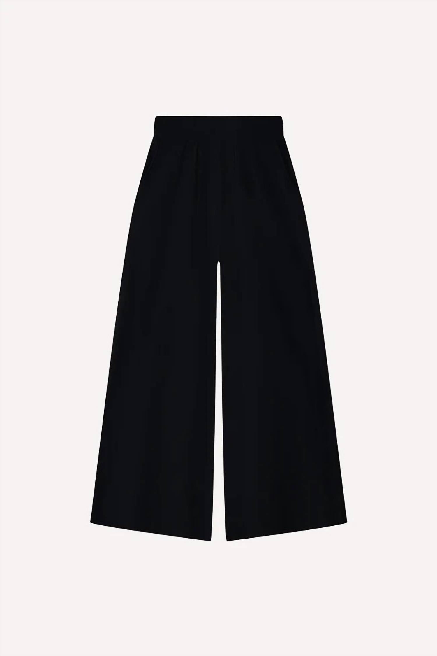 Minnie Rose - Viscose Palazzo Pant With Pockets