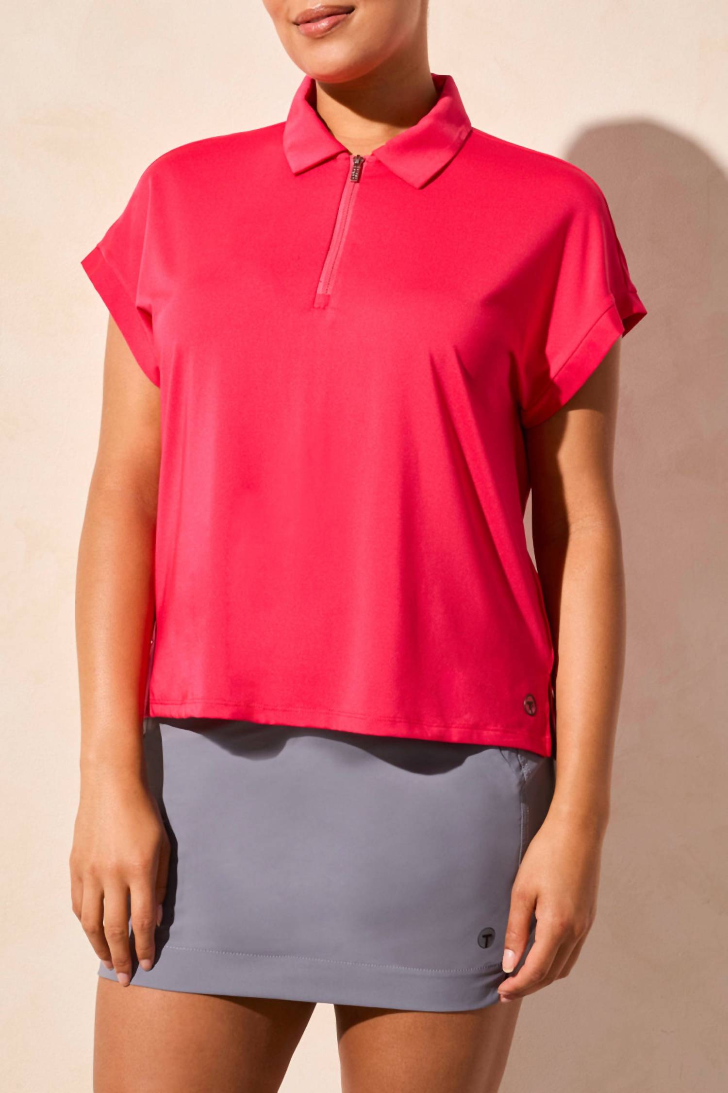 Tribal - Dolman Polo Top