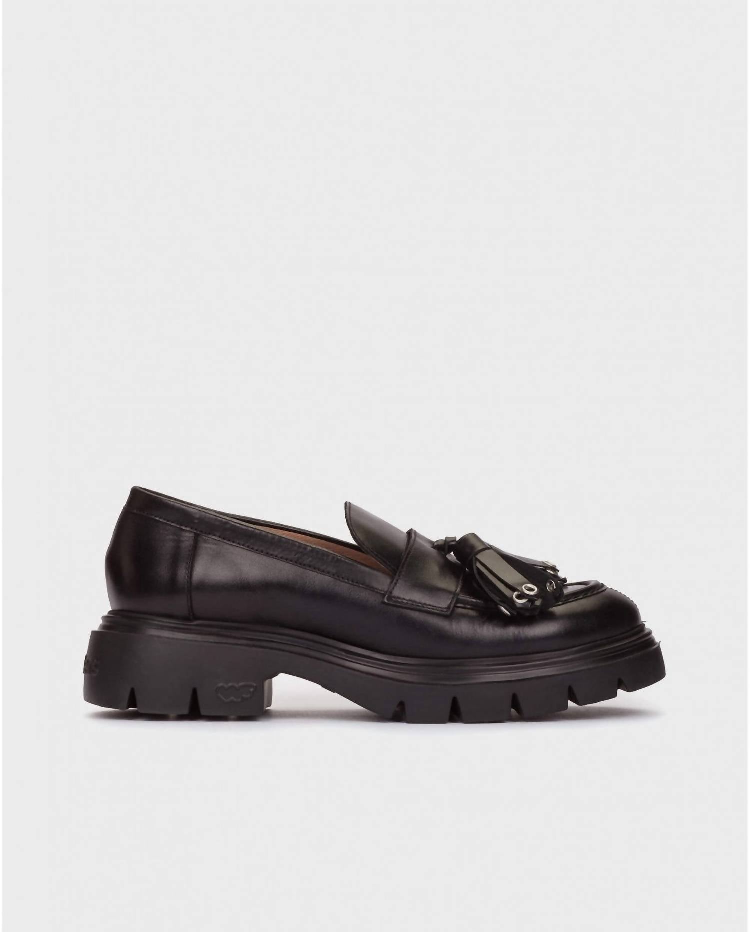 Wonders Women's Bones 03 Loafers in black - women's flats