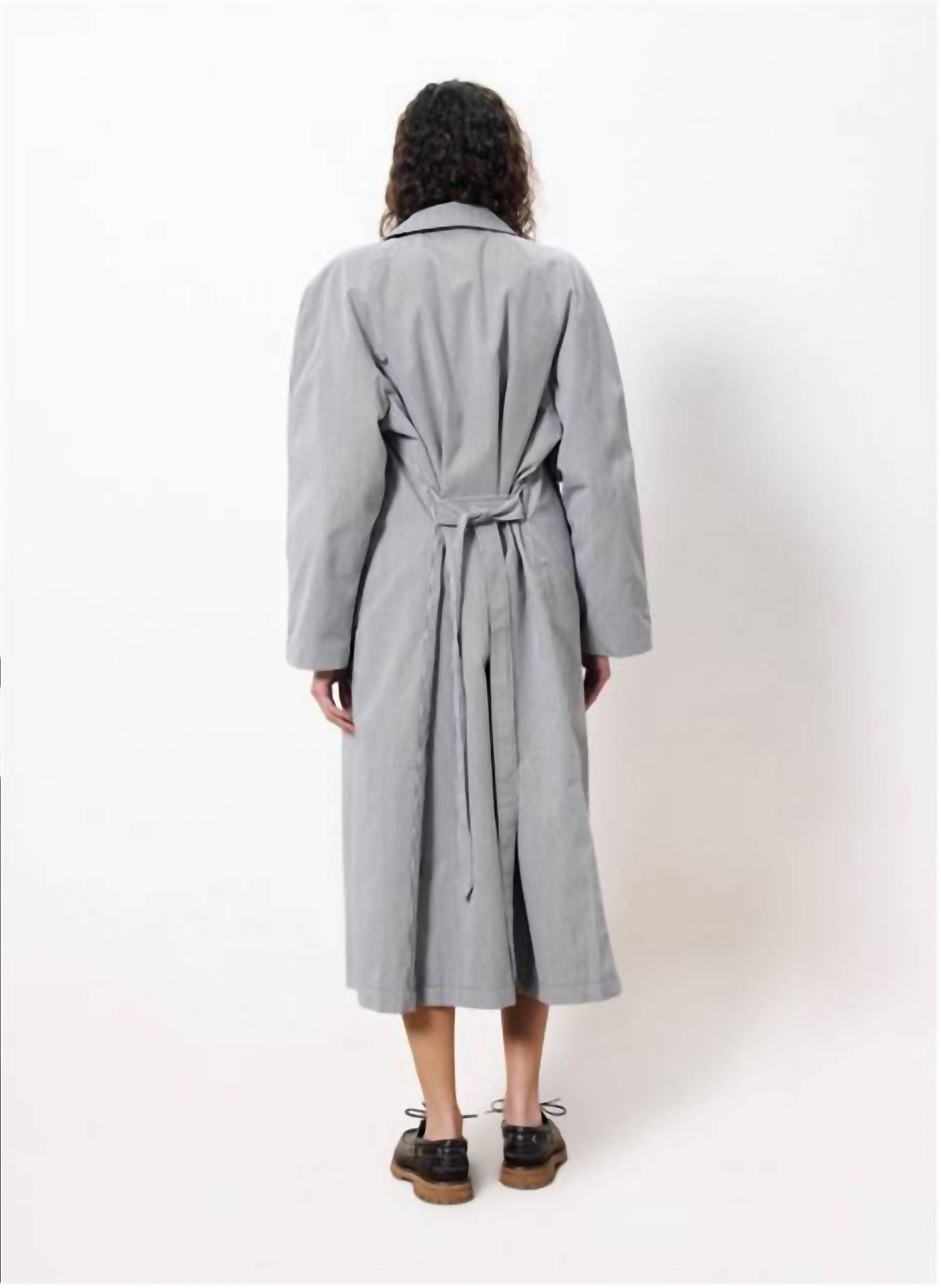 Frnch - Nelcy Pinstripe Trench Coat