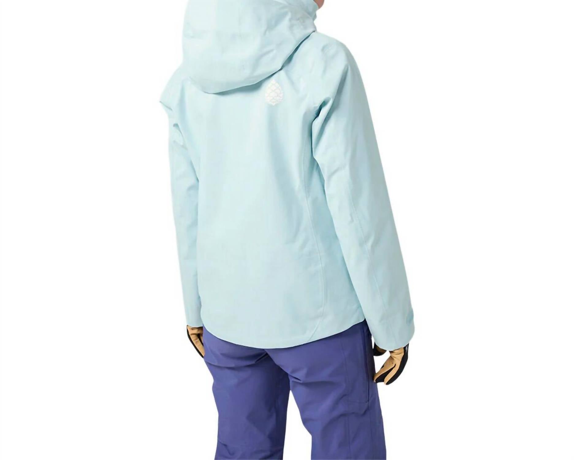 stio Women's Shot 7 Down Jacket in windchill heather - women's jacket - alternate view