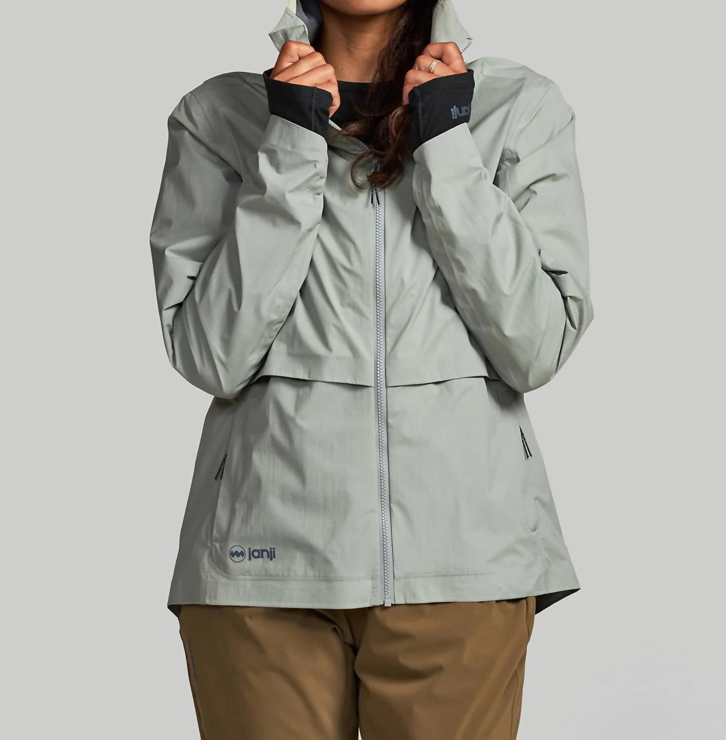 Janji Rainrunner Jacket in overcast - women's jacket