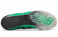 New Balance Men's Md500 V6 Spike Shoes in emerald black - men's shoe - alternate view