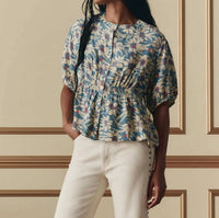 The Great. - Hayflower Voluminous Sleeves Top