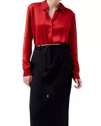 French Connection - Ennis Satin Button Down Shirt