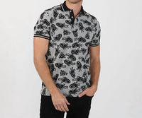 Eight X - Paisley Flocking Polo