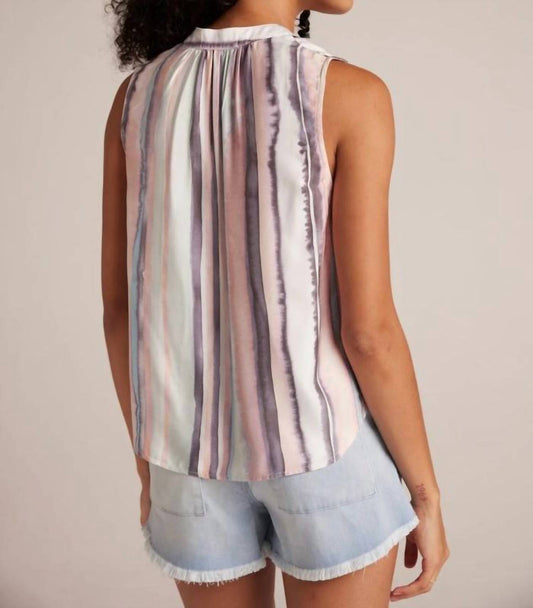 Bella Dahl - Sleeveless Shirred Shoulder Blouse