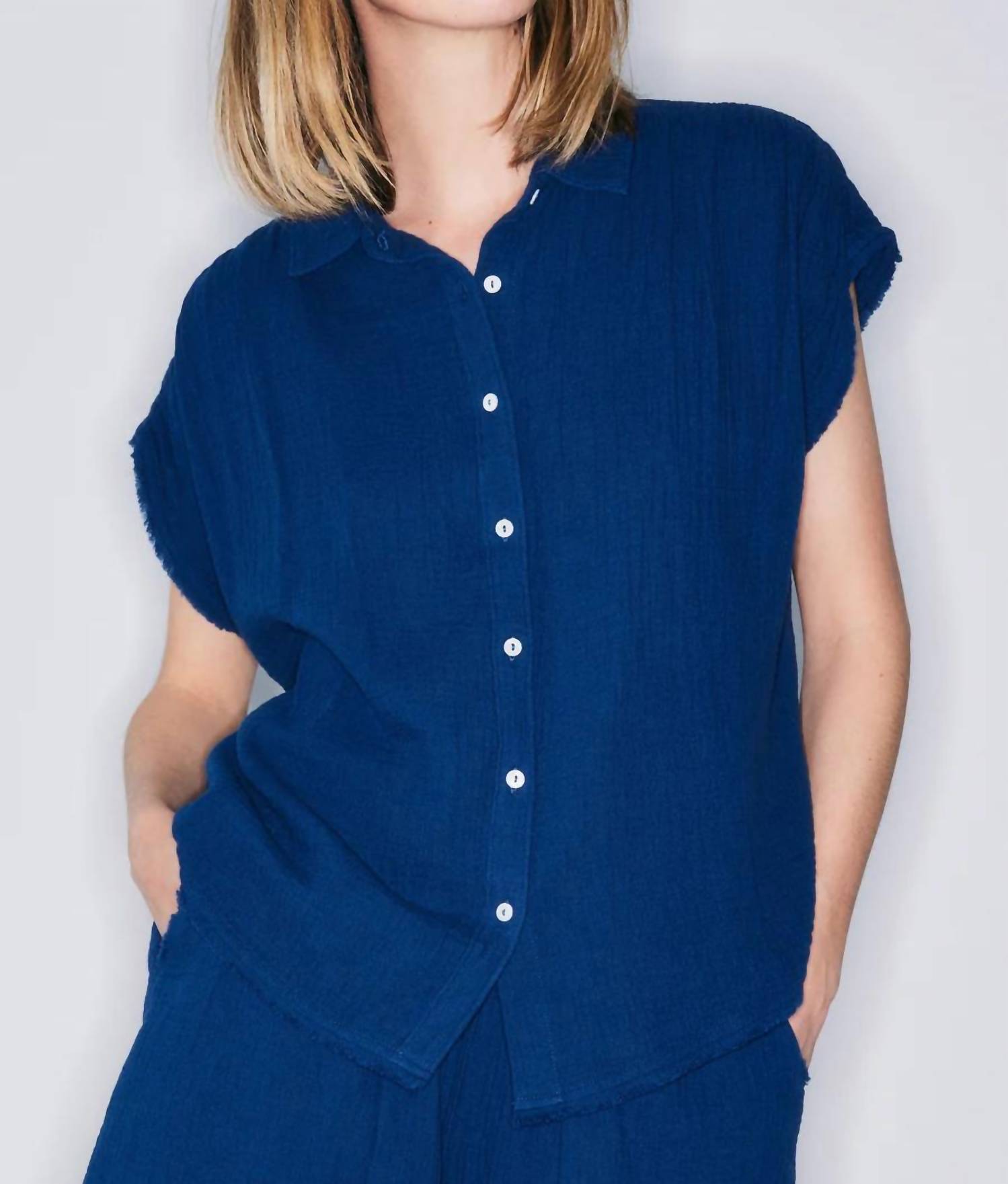 Melissa Nepton - Jayla Batik Cotton Shirt