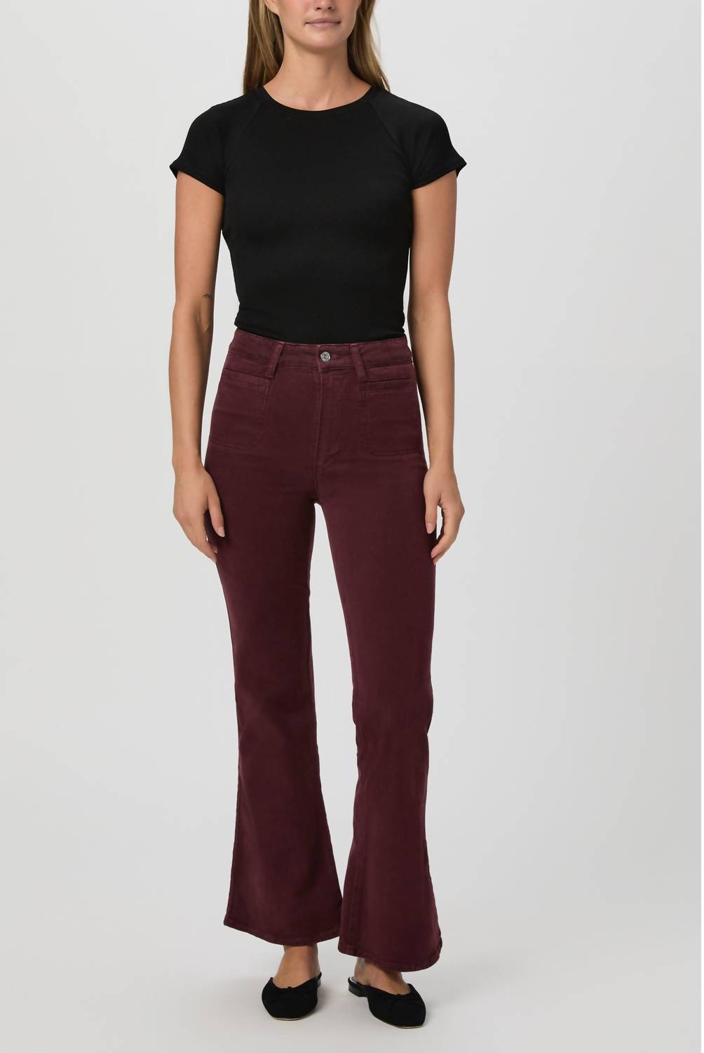 Paige - Marlow Skimmer With Welt Stitch Jeans