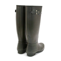 HUNTER Women's Original Tall Rain Boot in black - women's shoe - alternate view