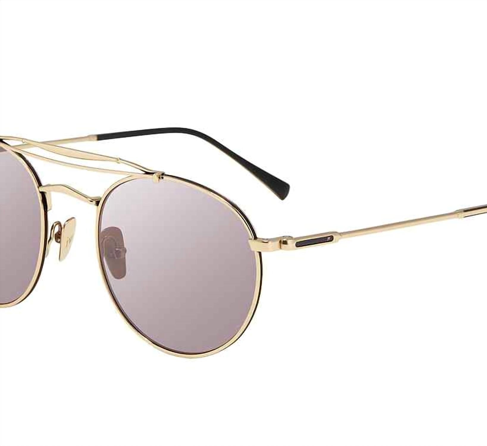 John Varvatos - Unisex V547 Round Non-polaroid Sunglasses