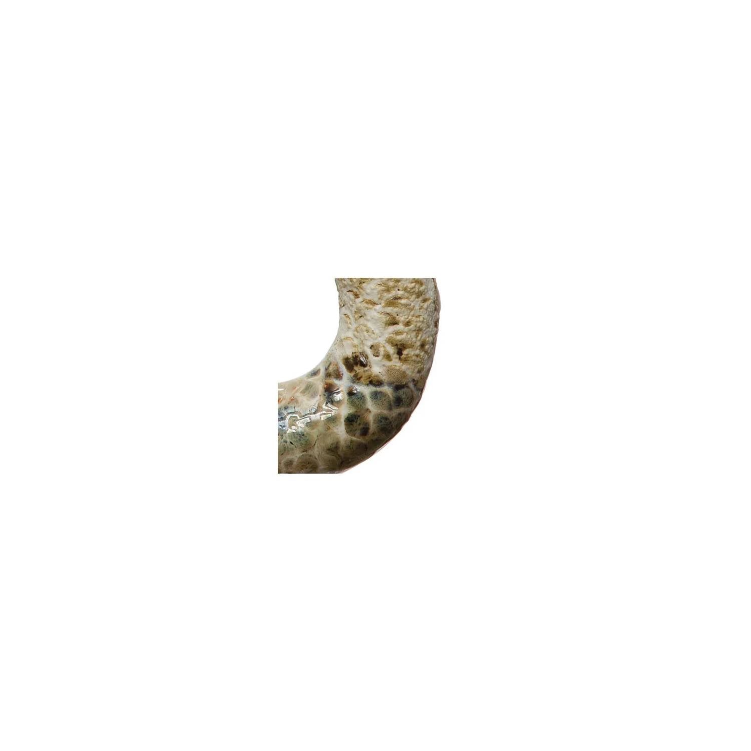 Creative Co-Op - Reactive Glaze Ceramic Snake Decor
