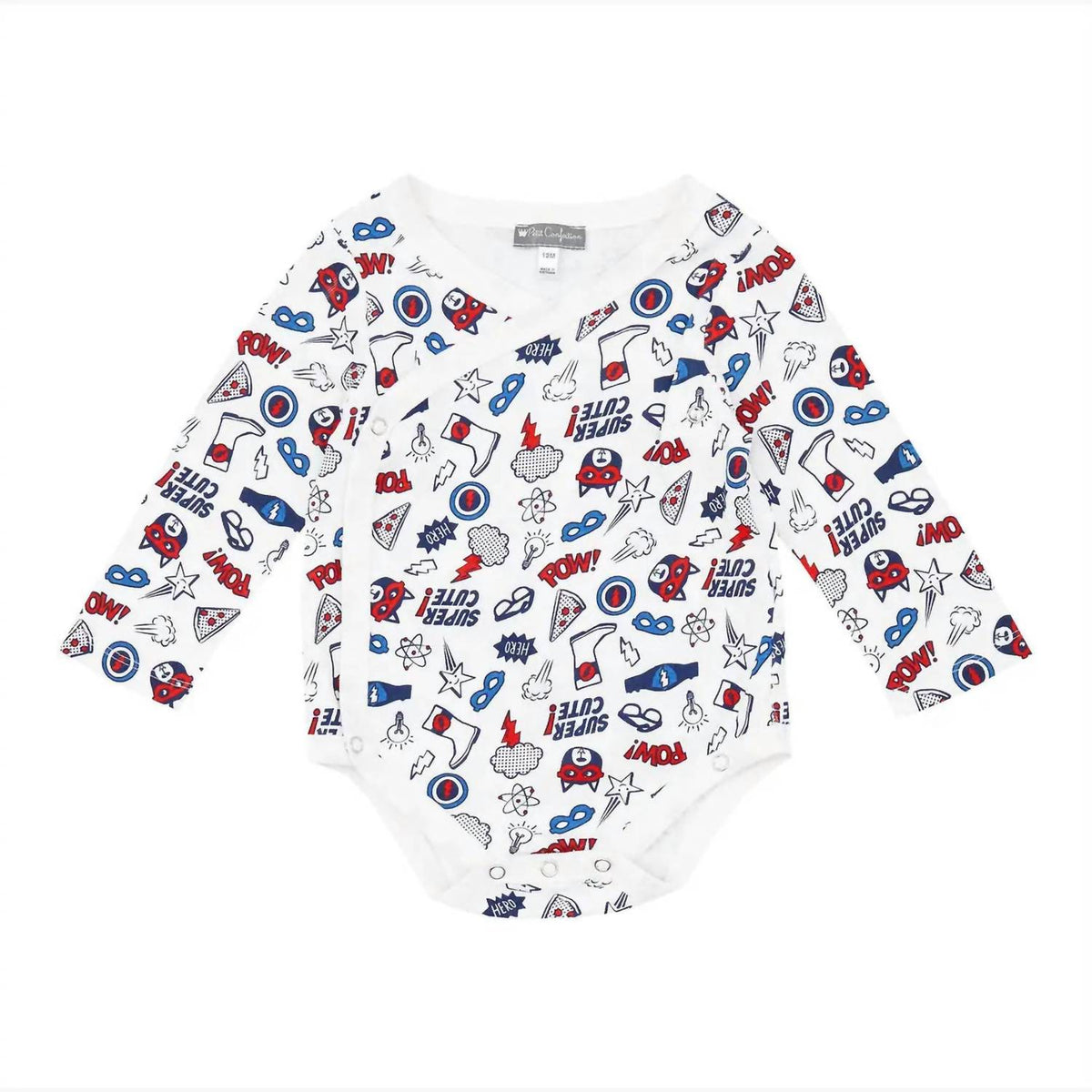 Petit Confection - Infant Printed Kimono Bodysuit