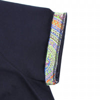 Eight X - Double Sided Multi Colored Paisley Print Collar Polo