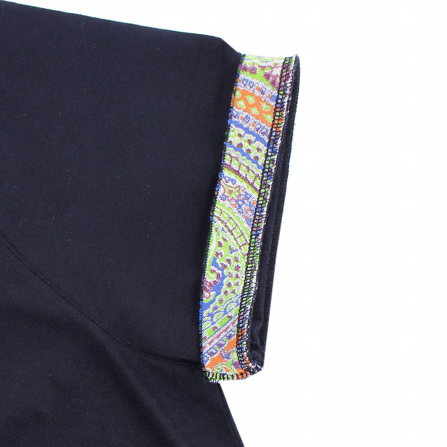 Eight X - Double Sided Multi Colored Paisley Print Collar Polo