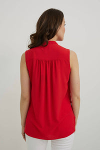 Joseph Ribkoff - V-neck Sleeveless Pullover