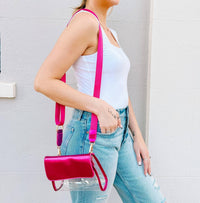 Caroline Hill - Women's Tatum Convertible Clear Sling Belt Crossbody Bag