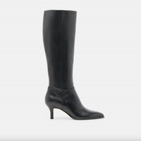 Dolce Vita Women's Aldy Boots in black leather - women's shoe
