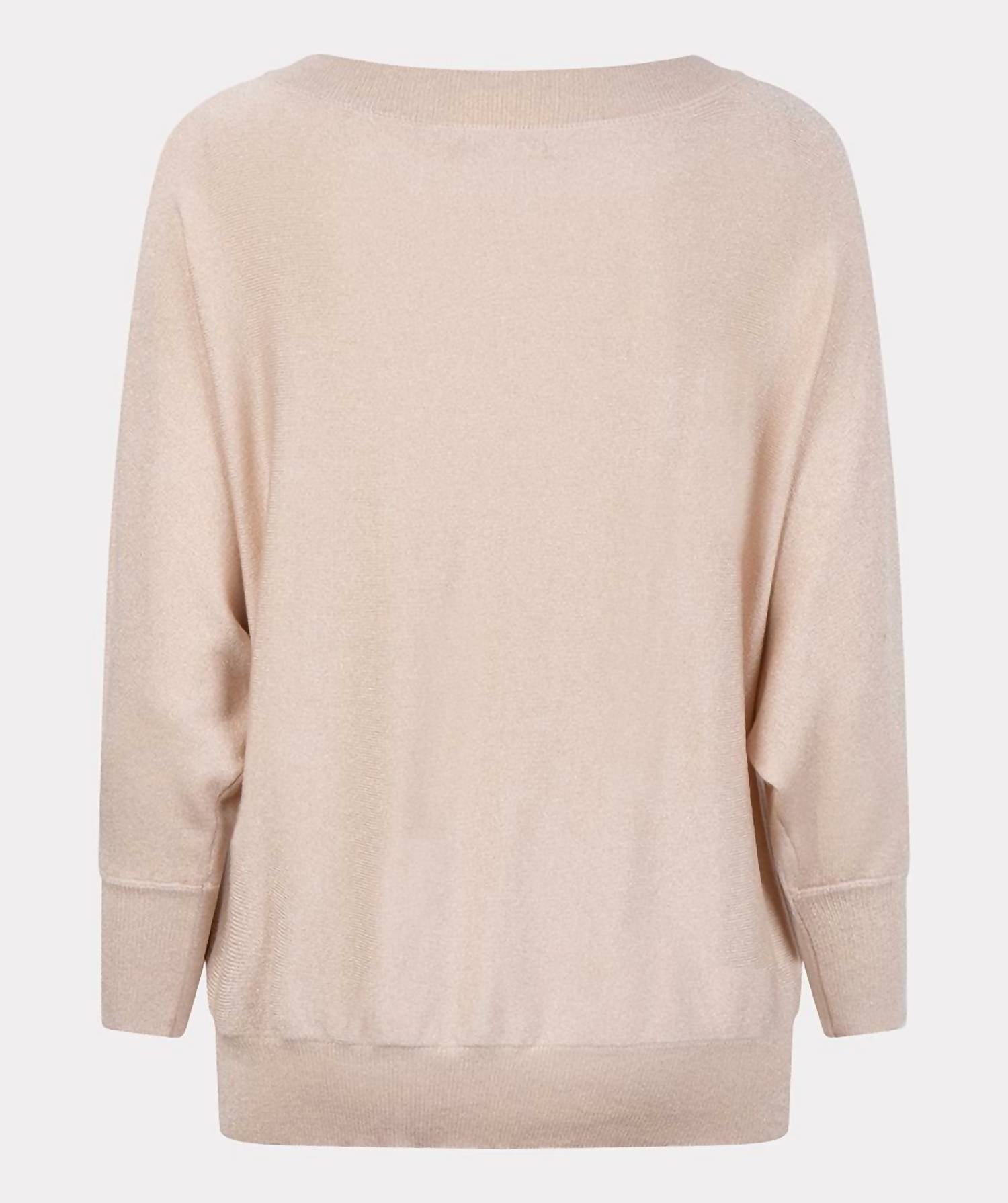 Esqualo - Batwing Lurex Sweater