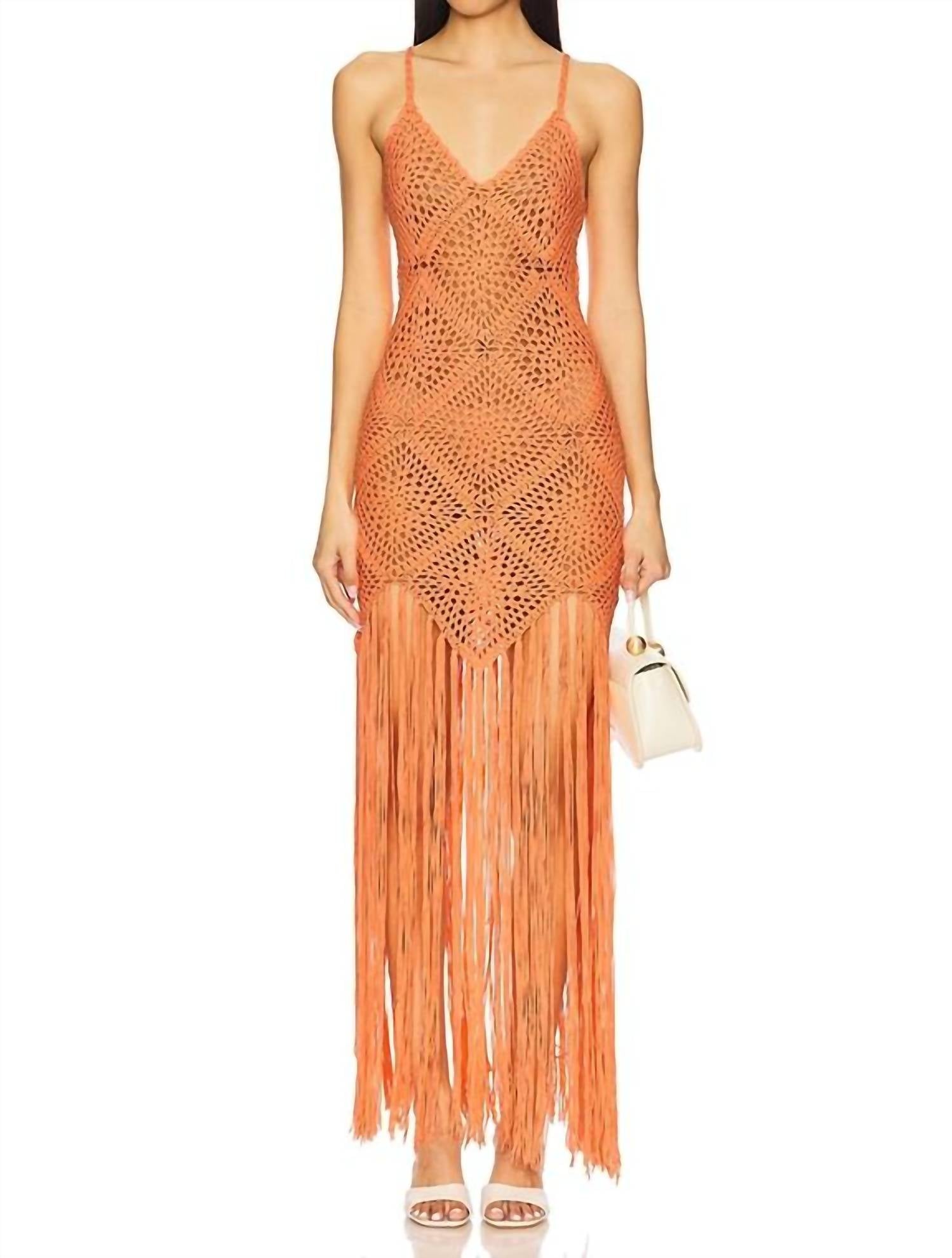 Line And Dot - Wandering Crochet Dress