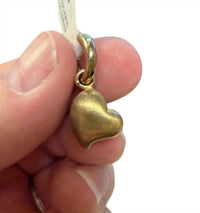 Story Jewellery - Matte Smooth Heart Dangle Charm