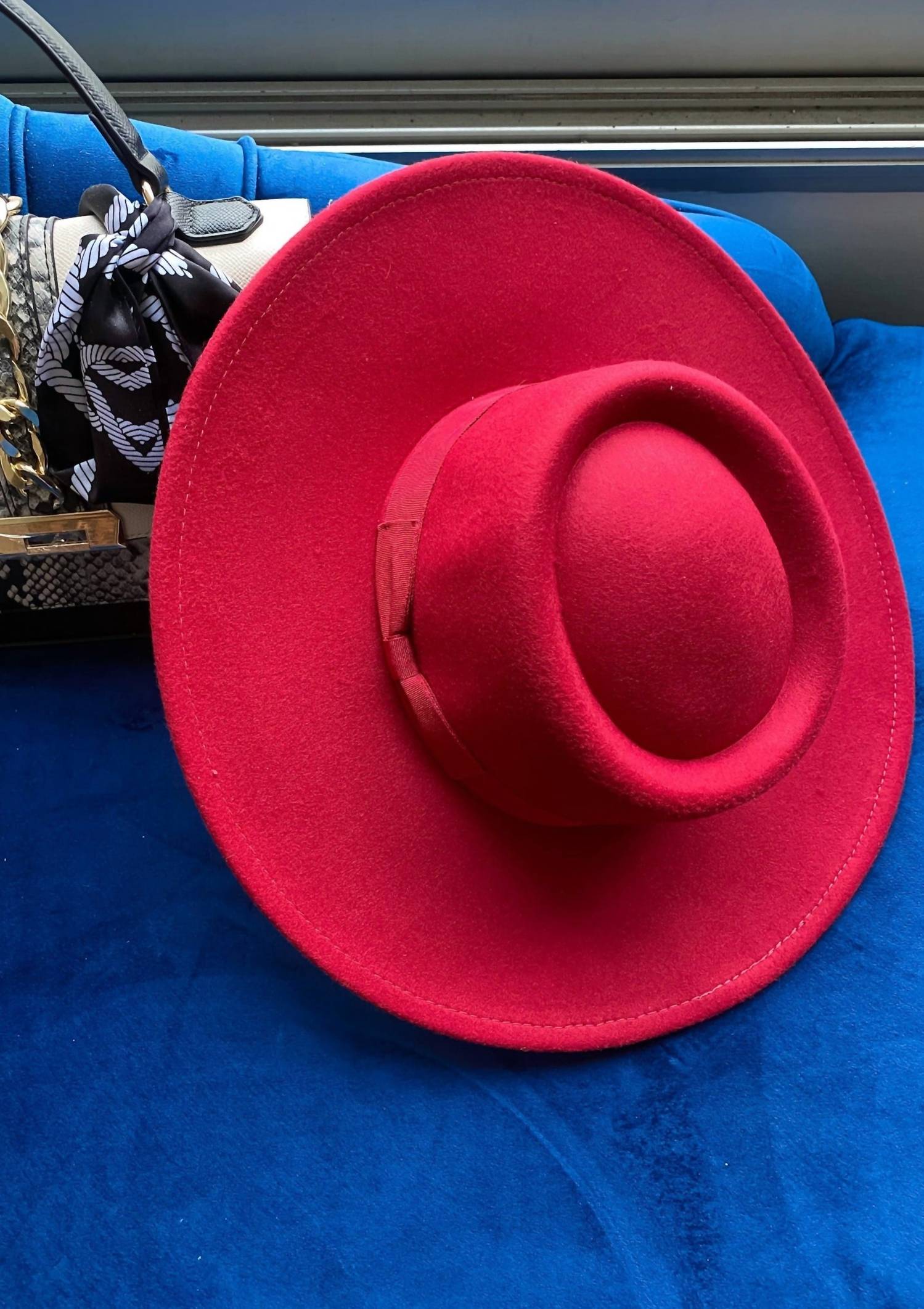 Little Secret Of Mine - Women's Fedora Hat With Wide Brim