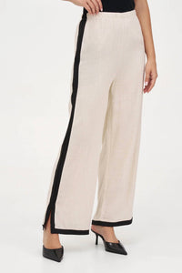 M Made In Italy - Flowy Pants With Side Stripe