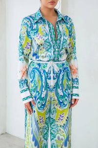 Her Bottari - Women's Shirts With Wide Pants Set