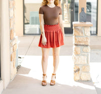 The Workshop Studio - Round Neck Short Sleeve Bodysuit