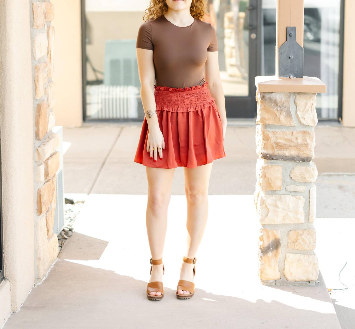 The Workshop Studio - Round Neck Short Sleeve Bodysuit