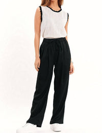 Q2 - Classic Knitted Pointelle Top