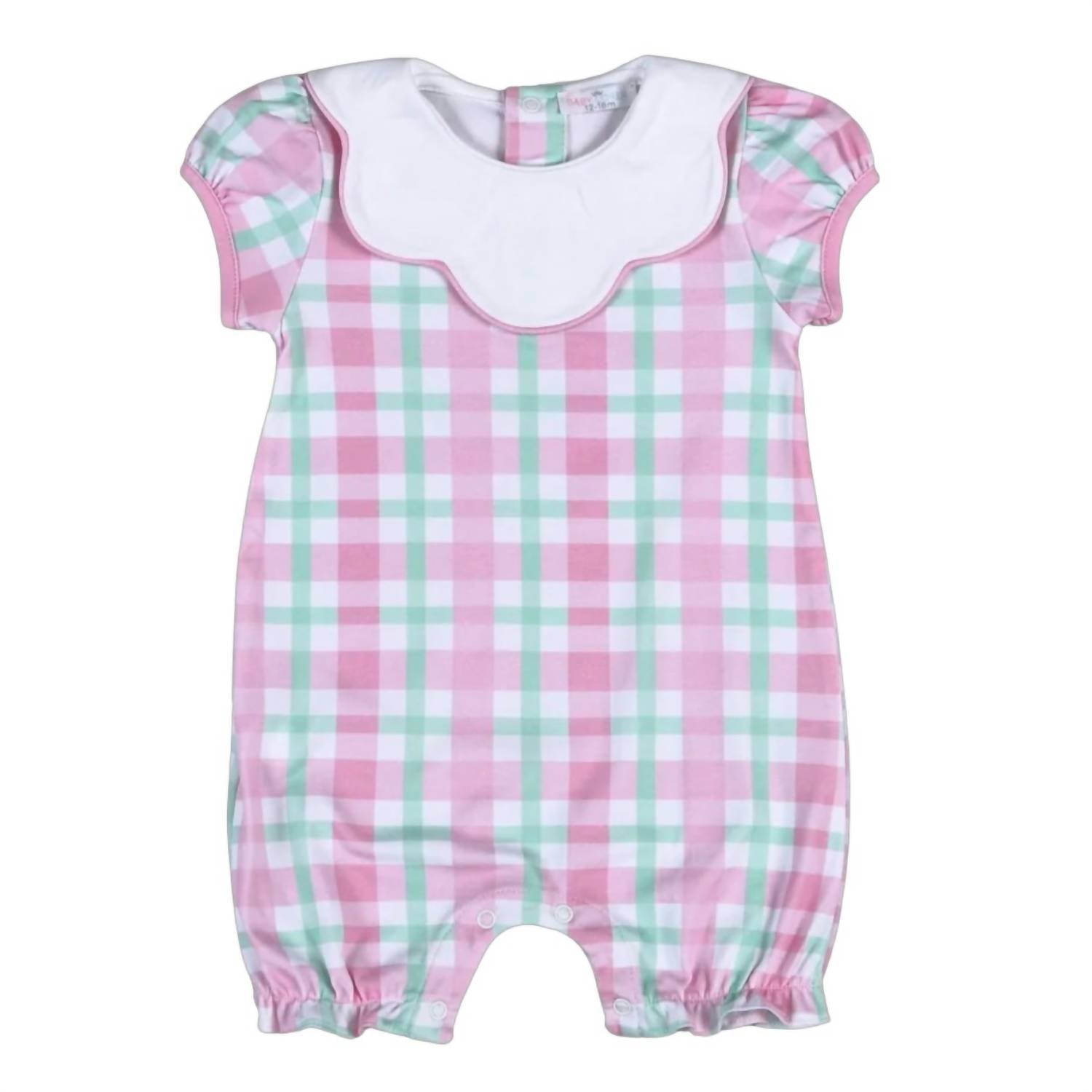 Baby Loren - Girl's Jane Bib Bubble Romper