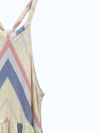 Listicle Women's Stripe Dress in yellow multi - women's dress - detail view