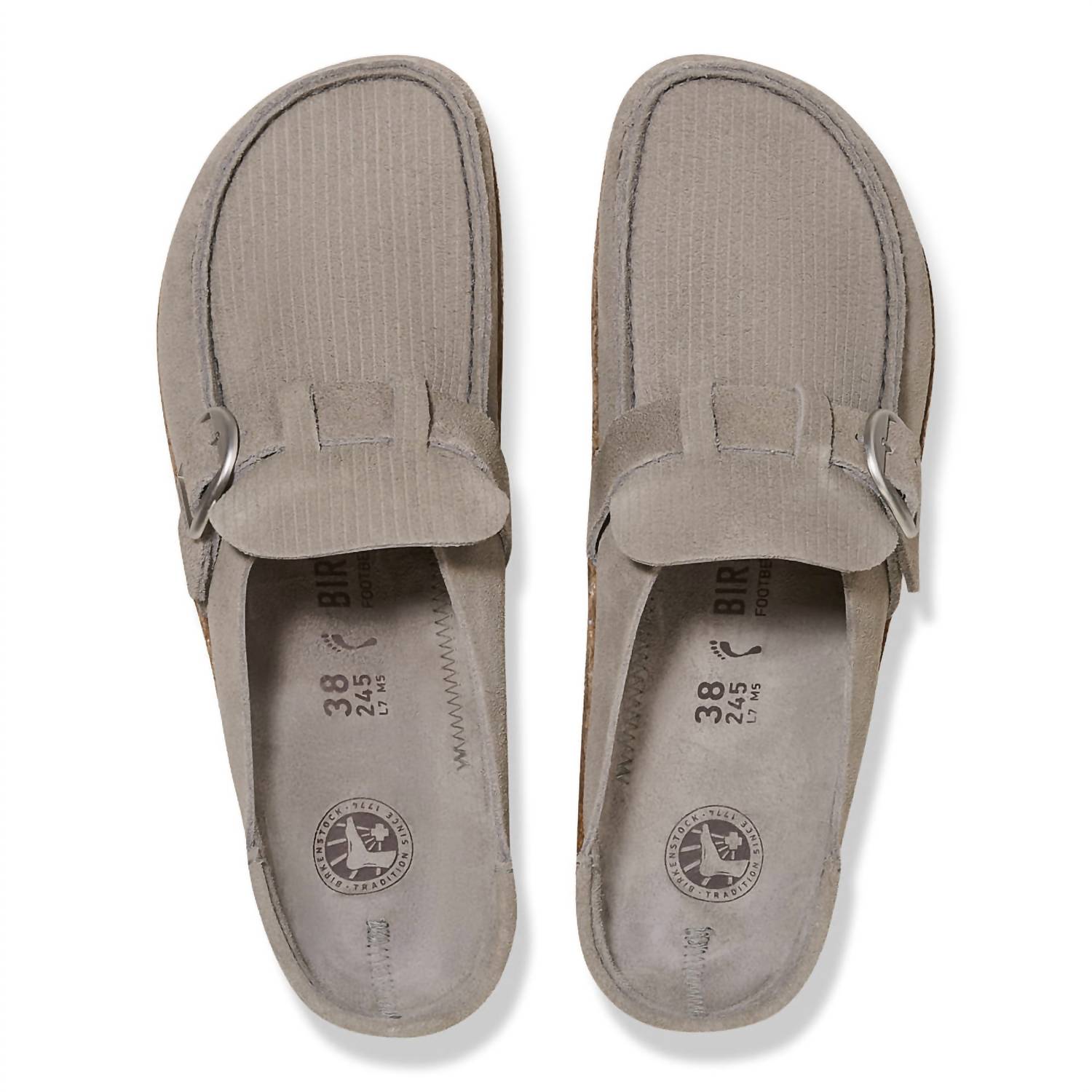 Birkenstock - Unisex Buckley Suede Embossed Narrow Clogs