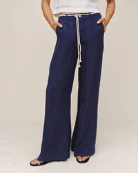 Bella Dahl - Clean Waist Pintuck Wide Leg Pant
