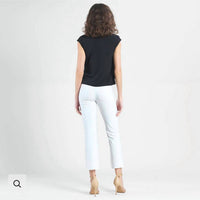 Clara Sun Woo - Front Slit Capri Pants