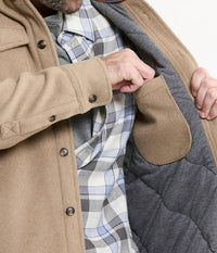 Jachs New York - Luxe Soft-Blend Quilt Lined Overshirt