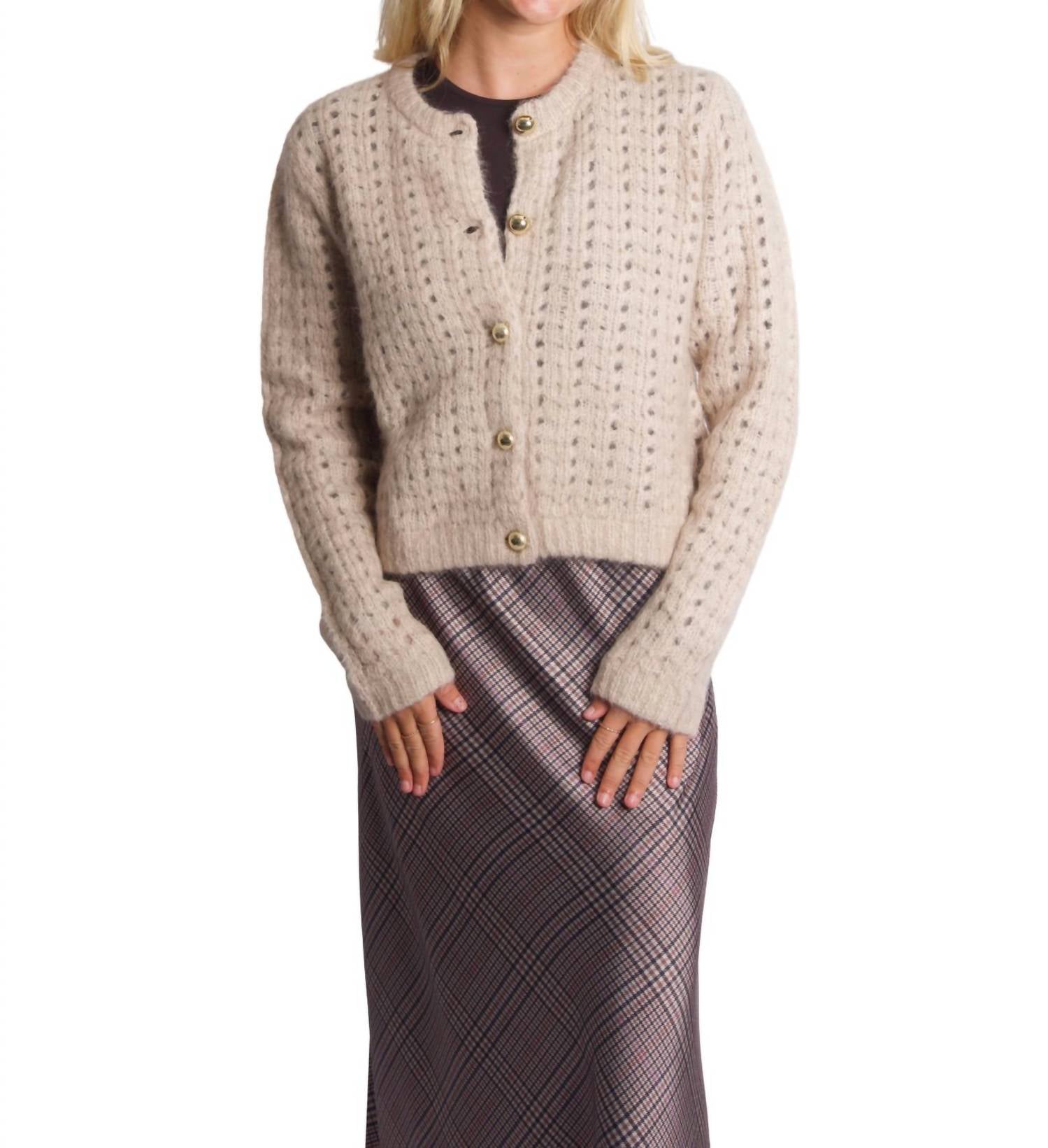 Frame - Crewneck Plush Cardigan