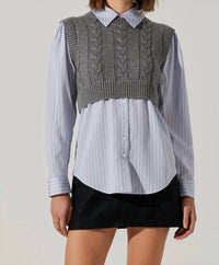 Astr - the Label Flannery Top