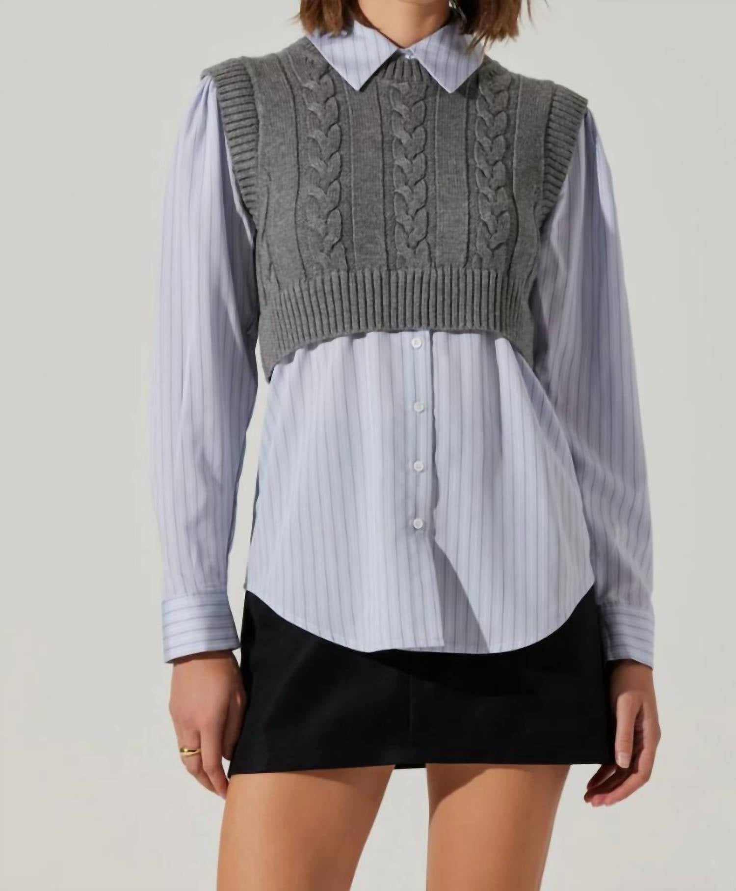 Astr - the Label Flannery Top