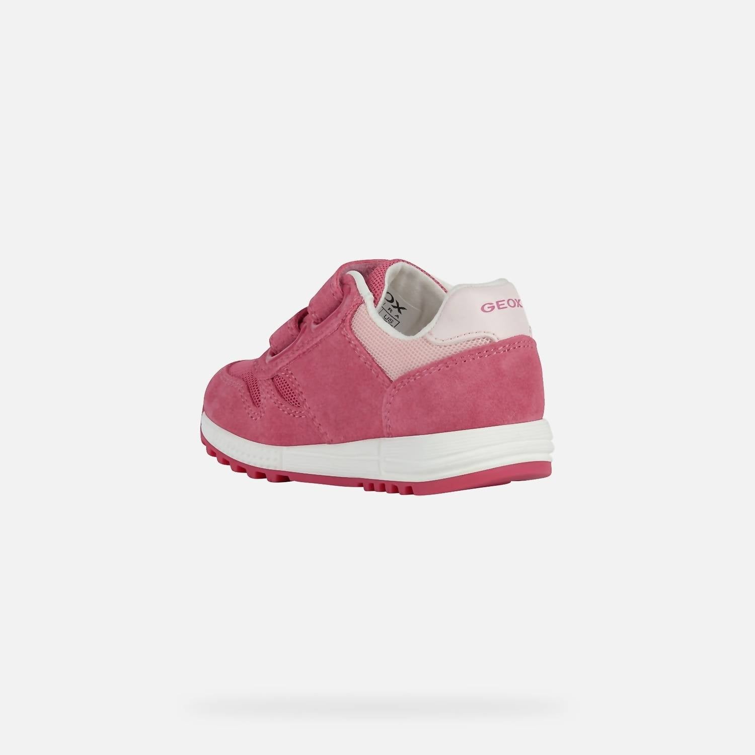 GEOX Girls' Alben GA Sneakers in fuchsia - kids' sneaker - detail view